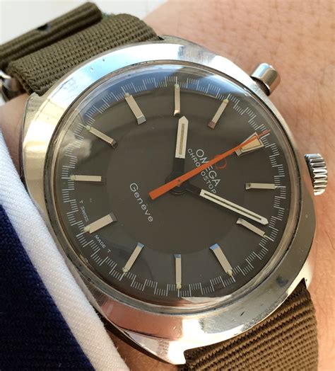 omega chronostop for sale|omega chronostop leather straps.